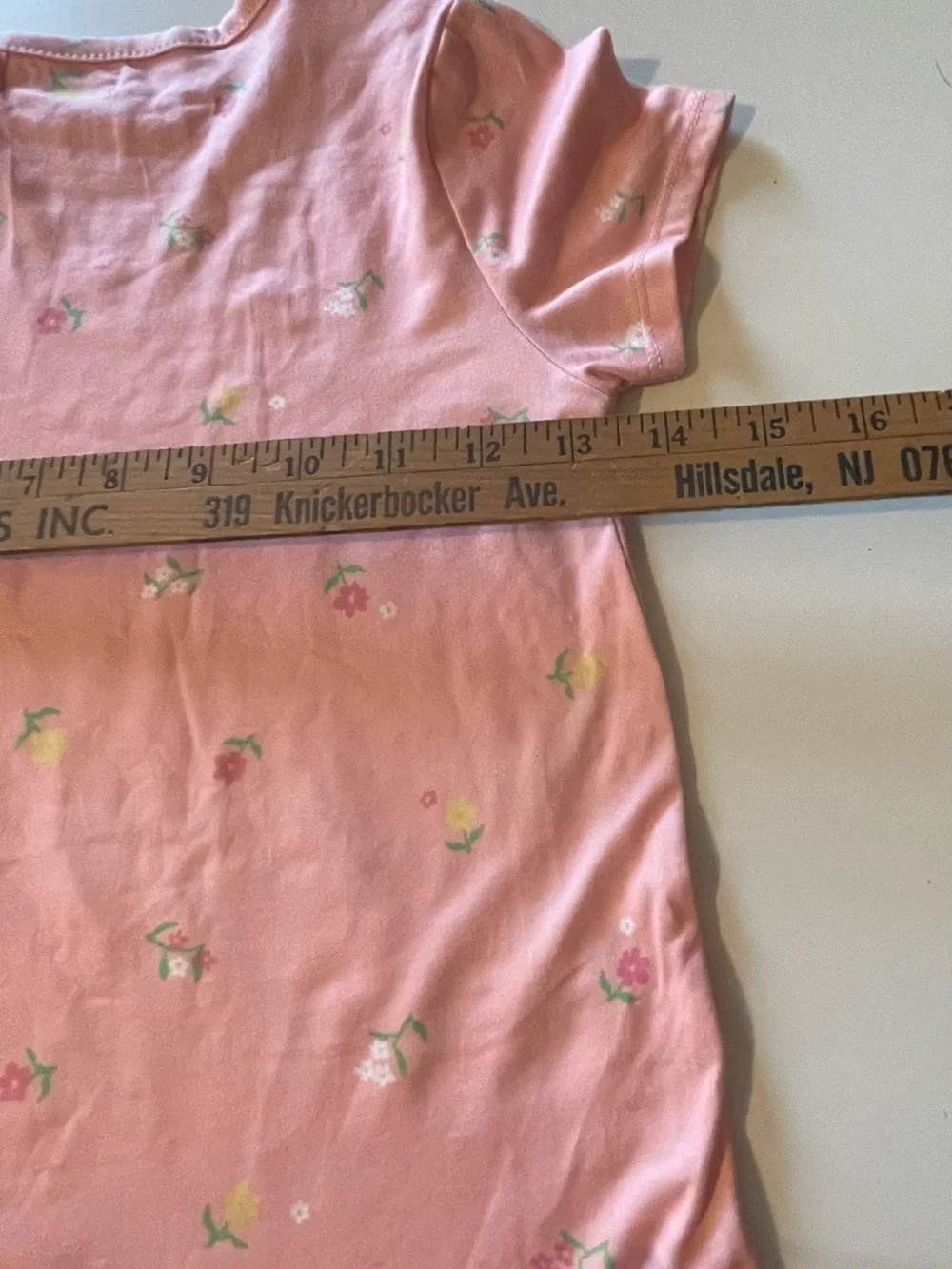 btween Pink Floral Kids Matching Top - Picture 5 of 6